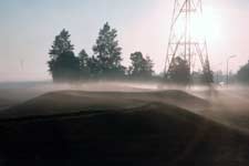 The land art project - environmental sculpture - in Zwijndrecht, Holland was named "Walburg project".