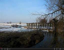 Video of the Hardinxveld land art project, 'the iron knot' ("the iron knot").