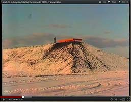 Walking on and around the "homage to El Lissitzky" land art project in the Flevopolder - in Lelystad, Netherlands.
